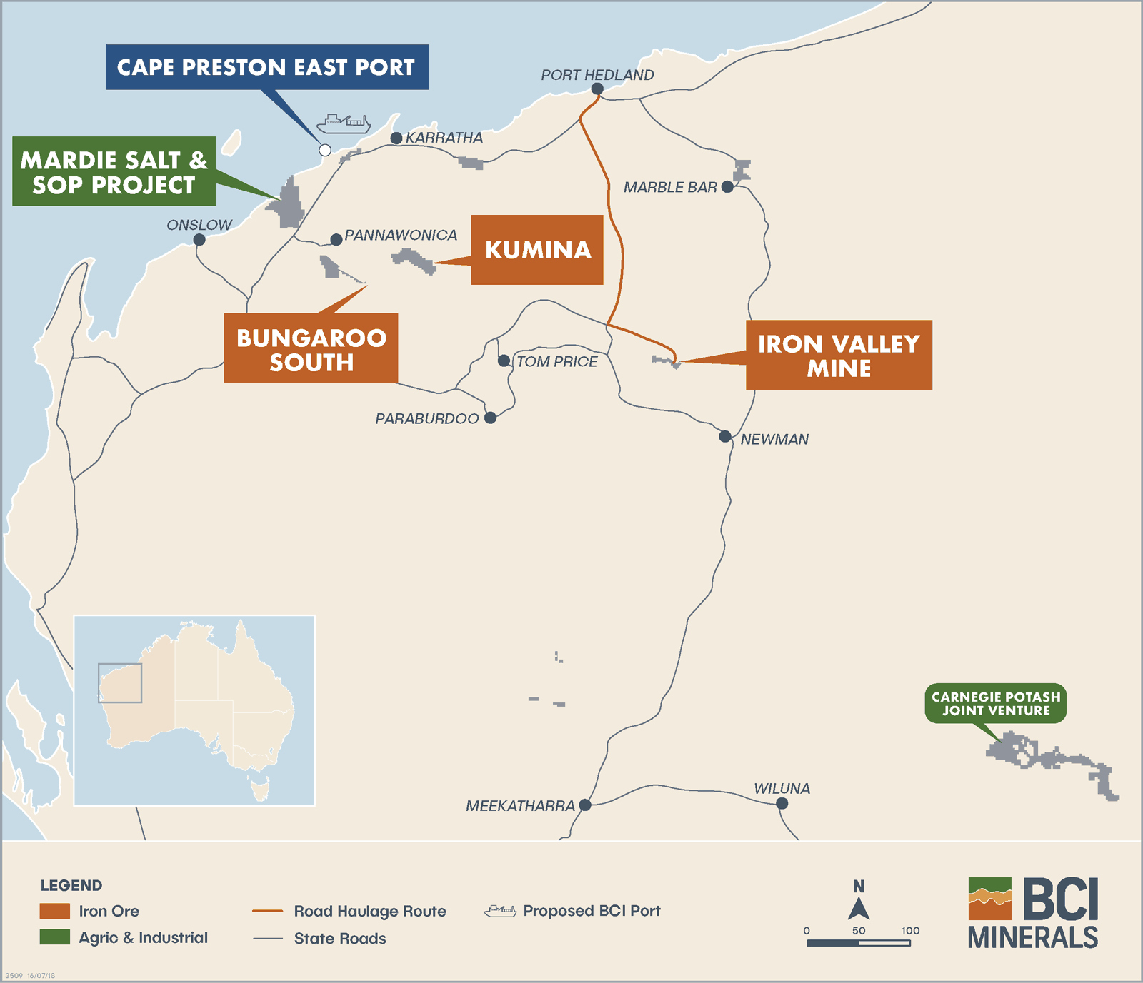 Our Assets - BCI Minerals